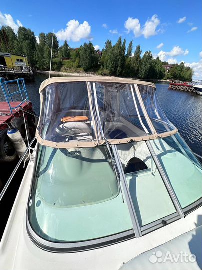 Замена пвх стекла на тенте катера