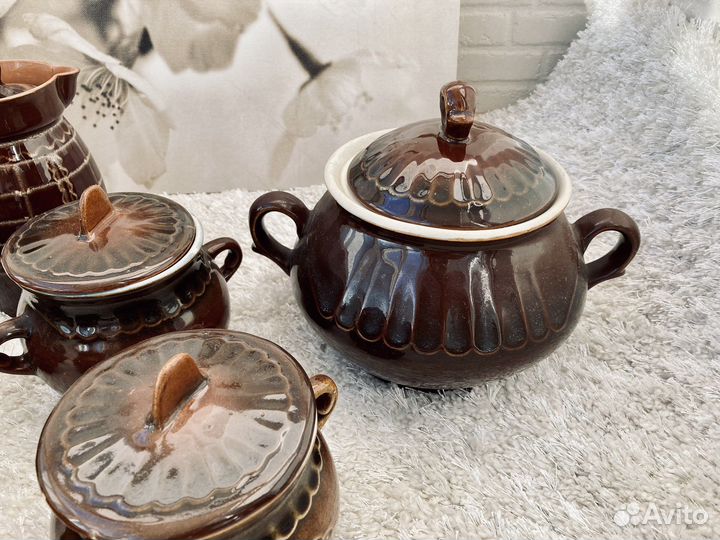 Горшки для запекания, глиняные горшки