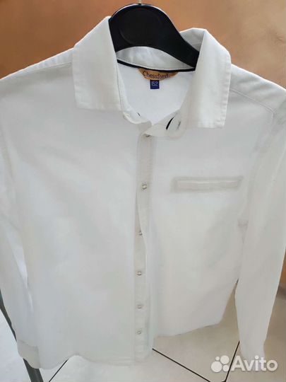 Рубашка школьная для мальчика 152