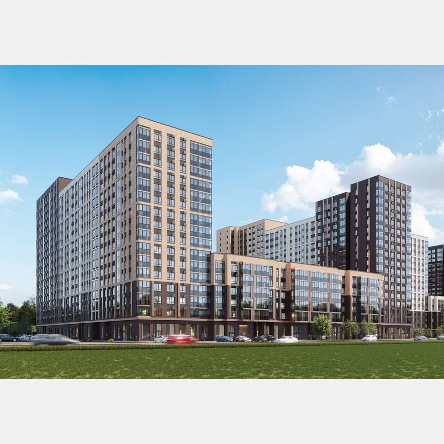 1-к. квартира, 49,9 м², 5/16 эт.