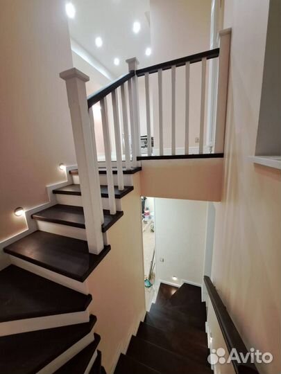 Деревянные лестницы на второй этаж на заказ