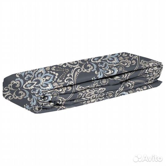 Простыня на резинке cottonika 140х200см сатин, арт