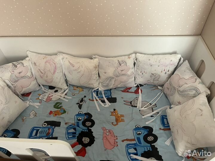 Бортики в детскую кроватку