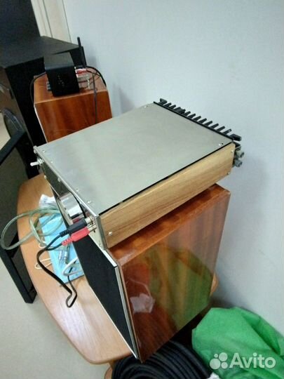 Усилитель и напольные колонки