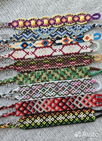 Фенечки из мулине ручная работа