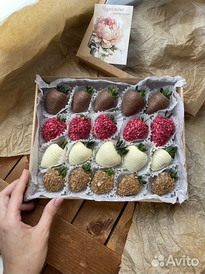 Клубника в шоколаде