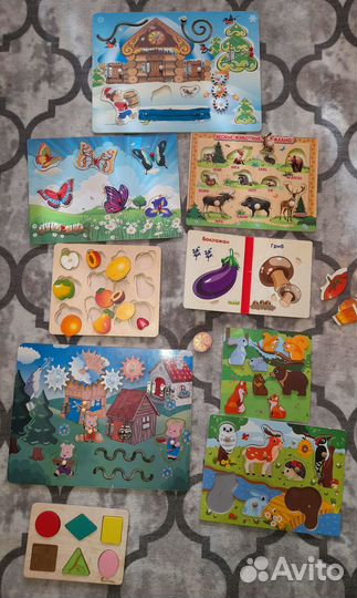 Деревяшки-развивашки