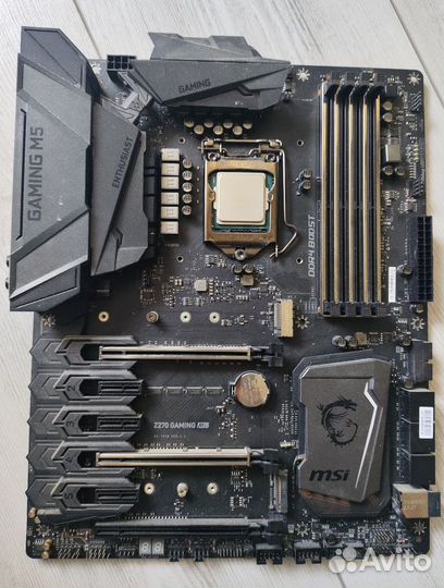 MSI Z270 Gaming M5 + Intel Core i7 6700k