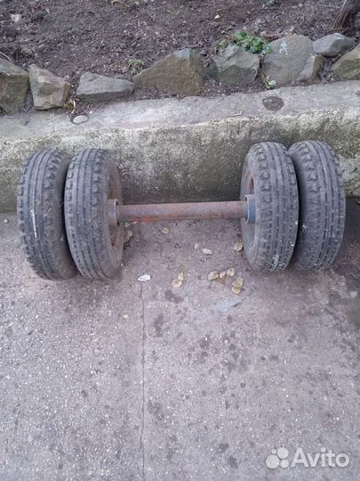 Ось-балка для прицепа