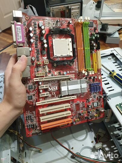 Материнская плата am2 msi primary (x16/x8)