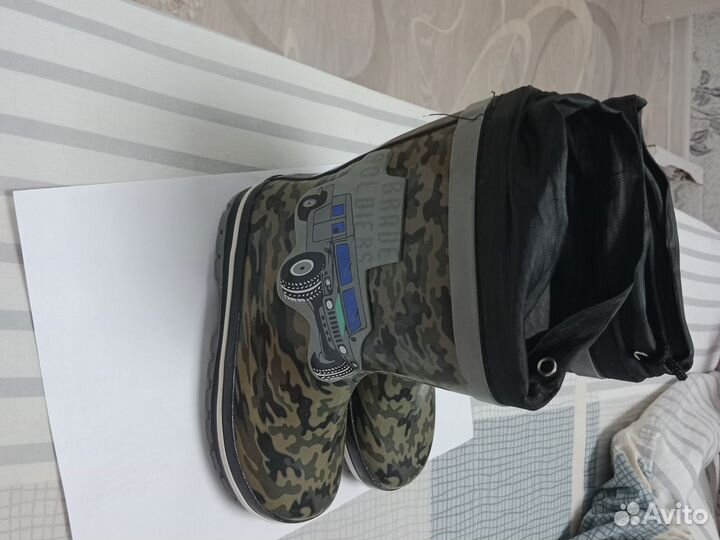 Резиновые сапоги для мальчика 27р