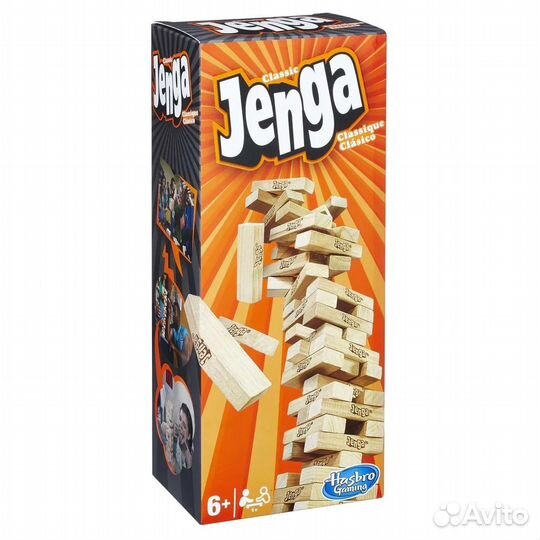 Настольная игра Дженга (Jenga) от Hasbro