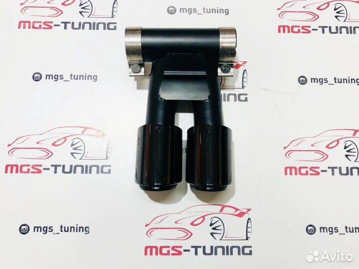 Насадки на глушитель New Style Porsche Cayman 981