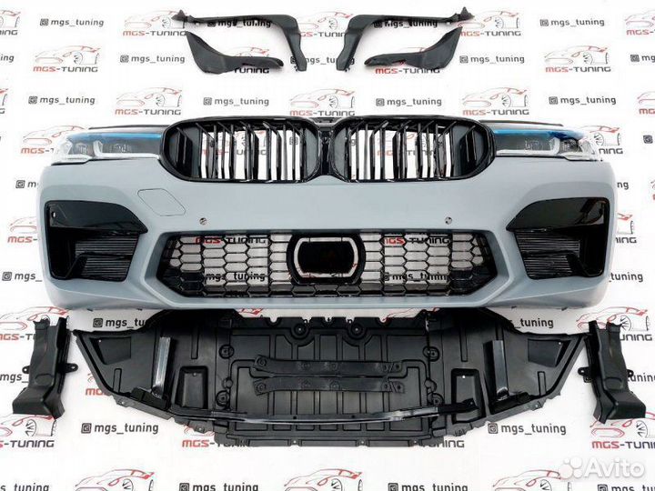 Обвес переделка в M5 рестайлинг для BMW G30 дорест