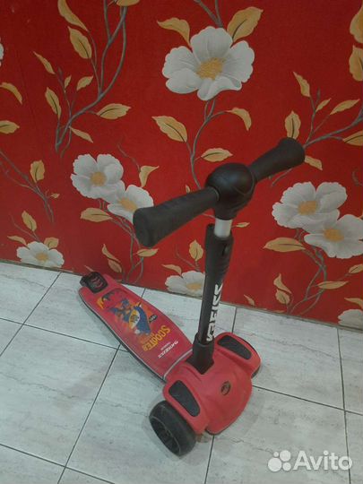 Самокат детский трехколесный бу