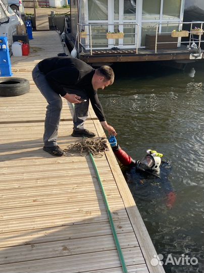 Водолаз Услуги Водолазные работы Подный поиск