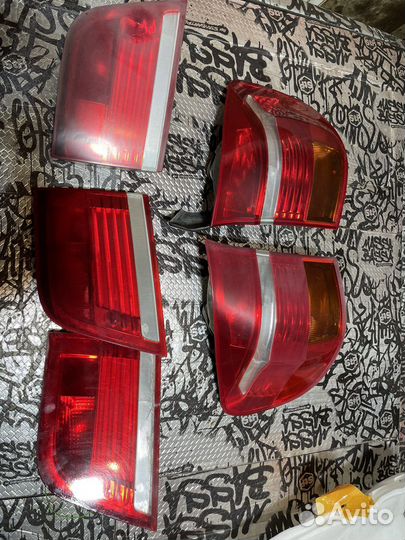 Задние фонари BMW e70 дорестайлинг