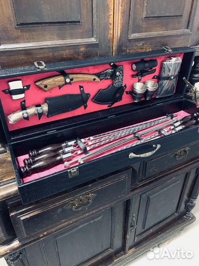 Набор для пикника подарок мужчине шашлычный набор