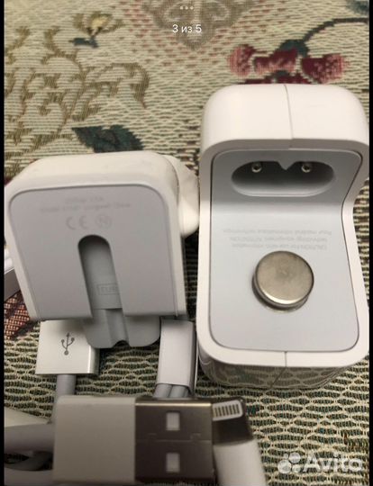 Зарядка на iPhone iPad Оригинал