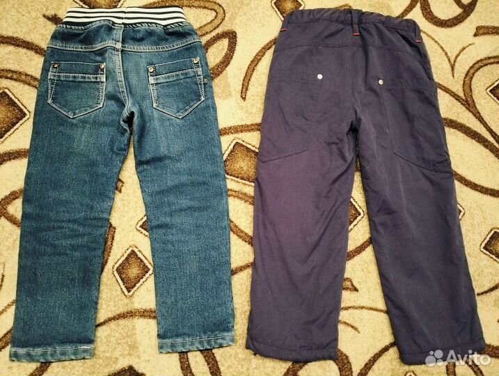 Джинсы утепленные для девочки
