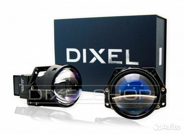 Светодиодные Bi Led линзы Dixel DCL750 5000к (2шт)
