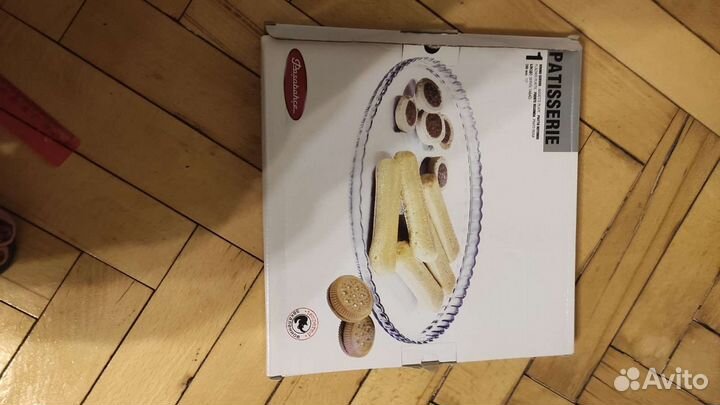 Блюдо для пирожных или фруктов новое