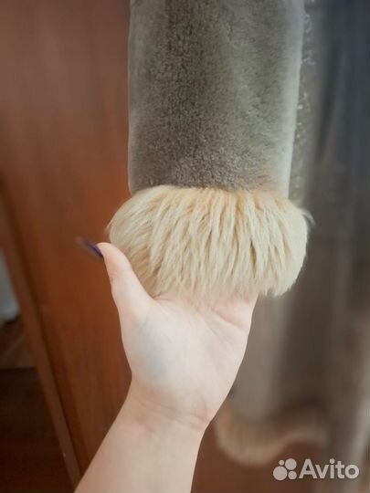 Дубленка натуральная кожа 46-48