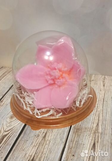 Мыло ручной работы цветы