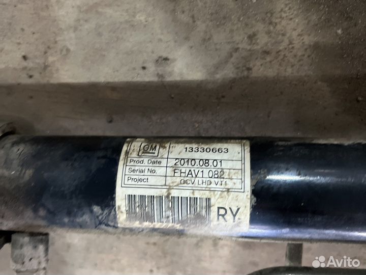 Рулевая рейка chevrolet cruze