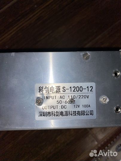 Блоки питания DC 12V 1000/450W