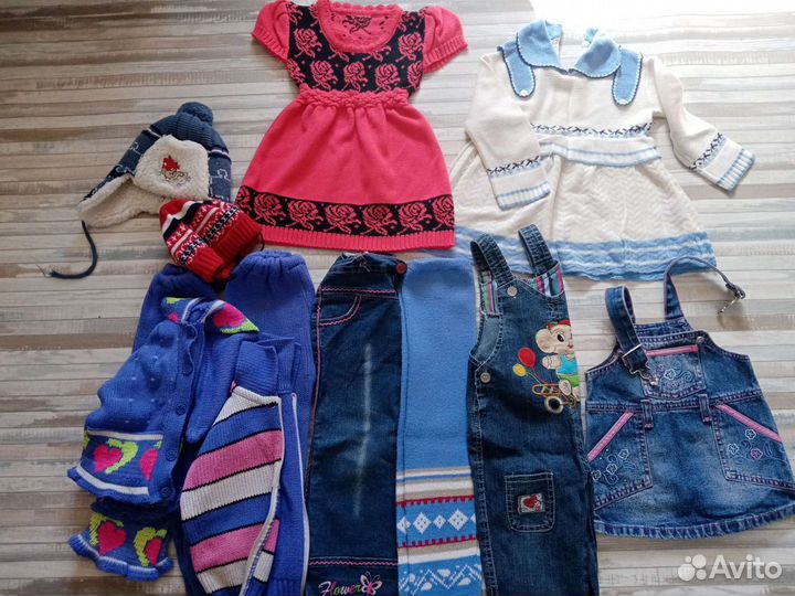 Вещи пакетом на девочку рост 140 см