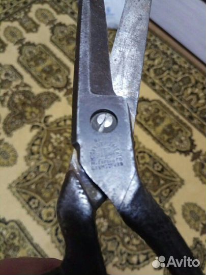 Ножницы большие старинные