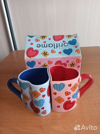 Кружки в форме сердца