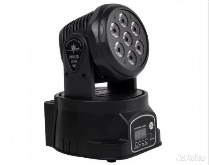 Вращающаяся голова LED 7 12w