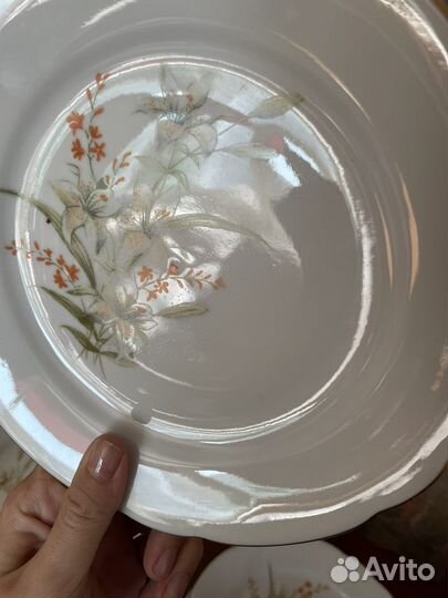 Тарелки Kahla ГДР и Jamatsu фарфор