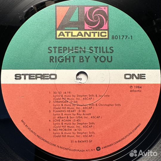 Stephen Stills – Right By You (США 1984г.)