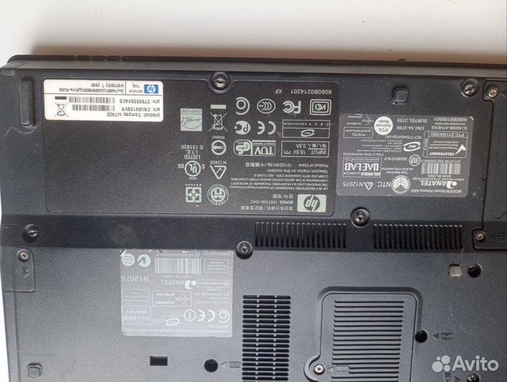 Ноутбук hp compaq