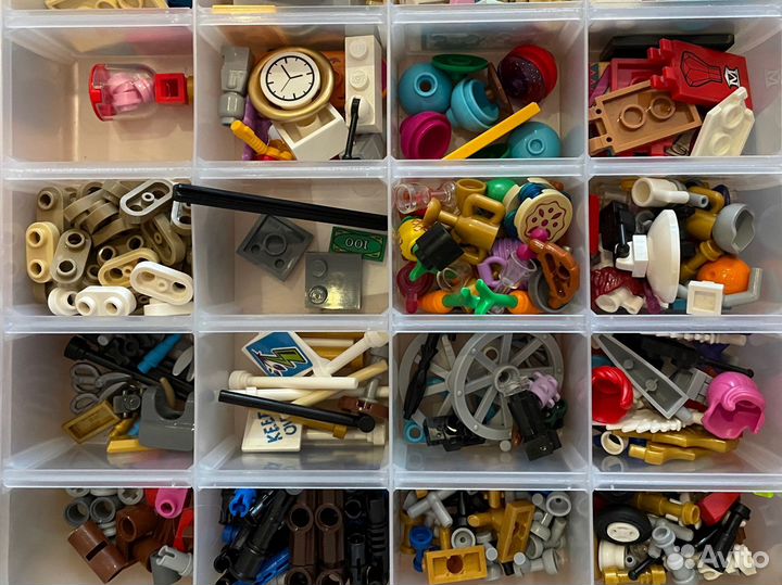 Lego city friends большой лот деталей