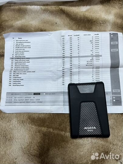 Внешний жесткий диск Adata 1TB