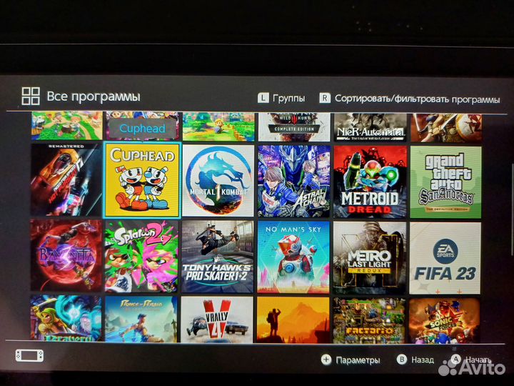 Игра Nintendo switch прошитая