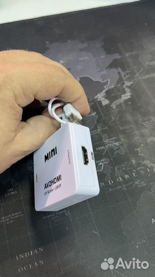 Переходник AV RCA - hdmi cvsb для телевизора