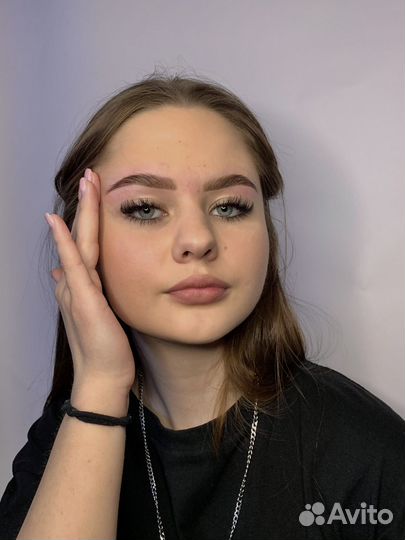 Оформление бровей