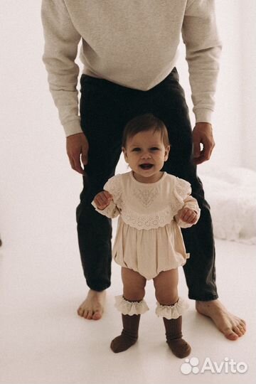 Нарядное боди для девочки 74