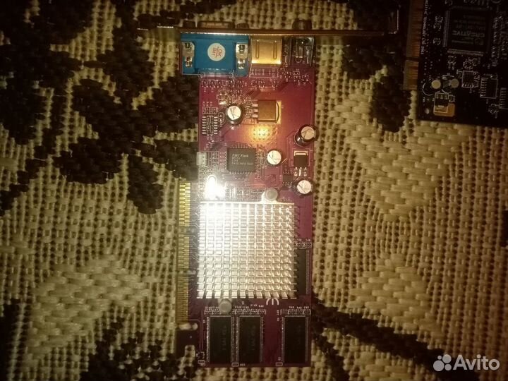 Материнская плата с процессором