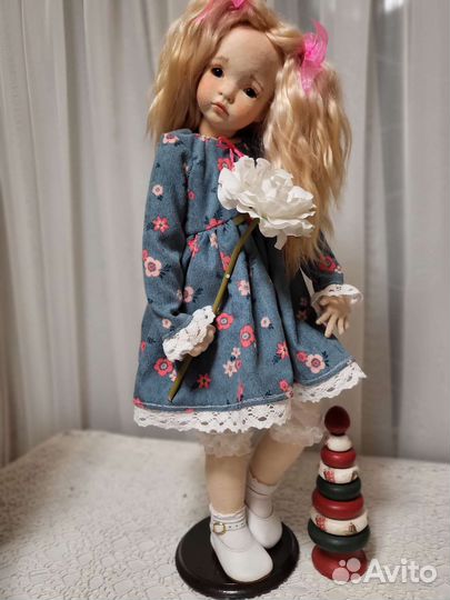 Текстильная интерьерная кукла