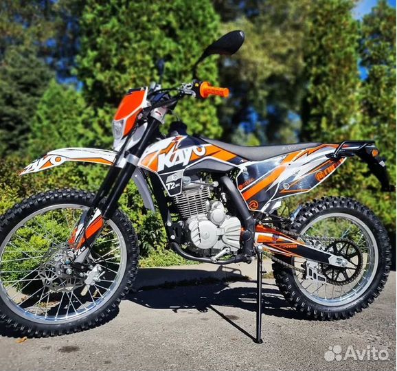 Мотоцикл kayo T2 250 MX enduro в Рассрочку
