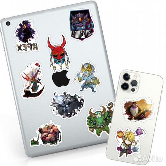 Наклейки dota 2