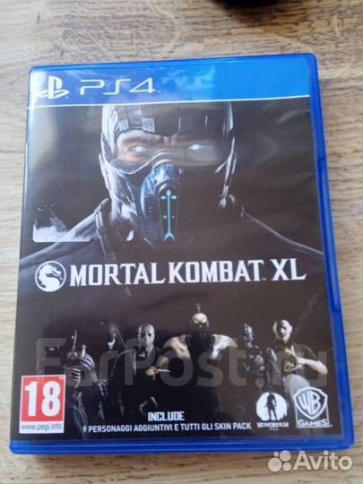 Диски с играми для PS4