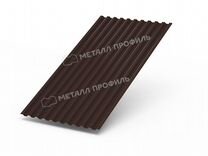 Профлист для крыши с21 RAL 8017 шоколад коричневый