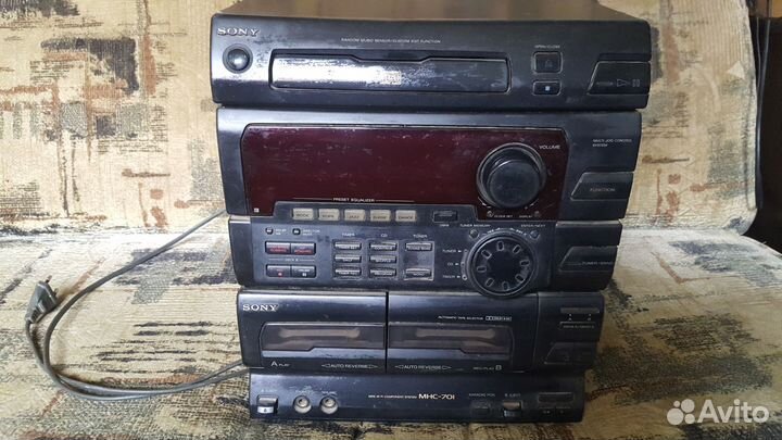 Музыкальный центр sony